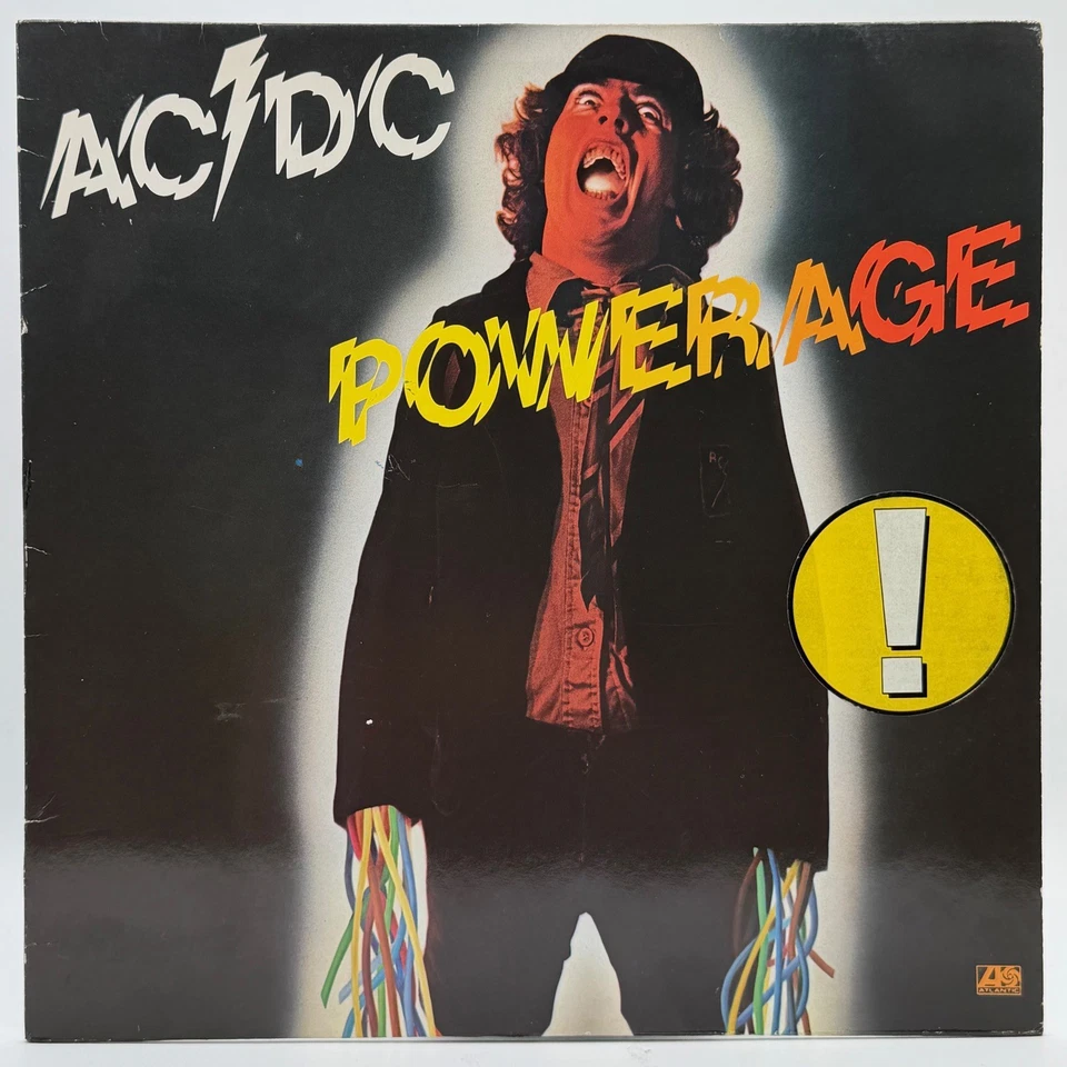 AC/DC - POWERAGE (33 RPM - EUROPE PRESSING) - Immagine 1 di 4