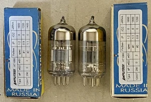 Used39453 Sovtek 7025/12Ax7Wb 2-Piece Set In Original Box - Picture 1 of 1