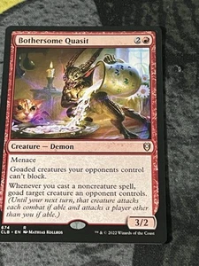Bothersome Quasit MTG Commander Legends: Battle for Baldur's Gate NM - Picture 1 of 1