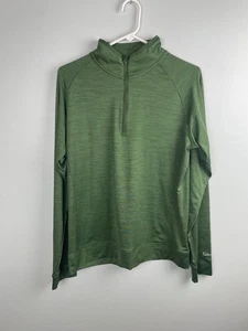 Walter Hagen Pullover Uomo Piccolo Verde Quarto Zip Leggero Golf Elasticizzato Nuovo - Foto 1 di 13