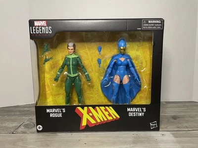 Marvel Legends X-Men Rogue & Destiny paquete de 2 figuras Hasbro 6” nuevas y selladas Foto 1 de 4