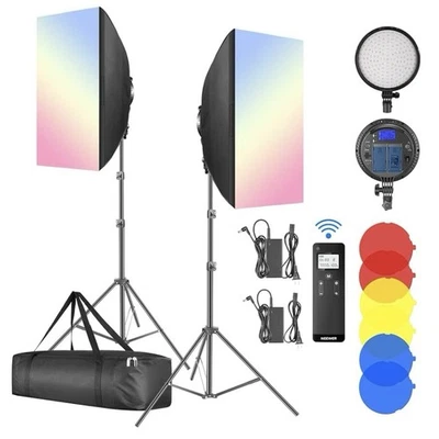 Neewer NW48 II LED Softbox Lighting Kit NIB - Image 1 of 4