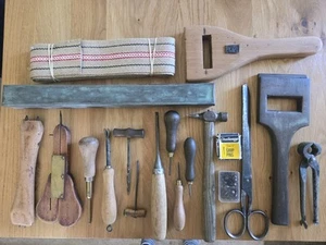Vintage Upholstery / Leather Working Tools. Bulk Lot - Picture 1 of 1