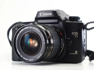 Need Repair Canon Eos 55 Eye Control Body Ef 28-80Mm F3.5-5.6 Ii Lens Set - Picture 1 of 6