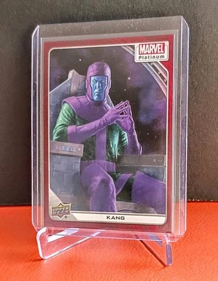 2023 Marvel Platinum Red Prism /199 KANG #21 - The Conqueror Multiverse Avengers - Image 1 of 2