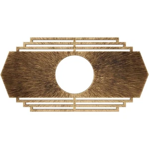 Ekena Millwork 22 pulgadas W x 11 in. H x 5 3/4 pulgadas. ID x 3/4 pulg. PVC grado P Chrysler - Imagen 1 de 9