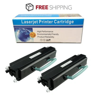 2PK Dell 1720 310-8707 MW558 GR332 Black Laser Toner Cartridge 1720dn 310-8709 - Image 1 of 2