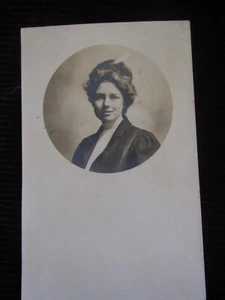 Vintage Real Photo A Young Women Post Card - Picture 1 of 4
