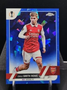 2022-23 Topps Chrome Sapphire UEFA Club Competitions Emile Smith Rowe #55 - Picture 1 of 2