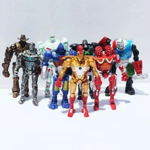 8 pezzi vero acciaio Atom Ambush Midas ragazzo rumoroso Zeus figura di Natale SET 2025 - Foto 1 di 12