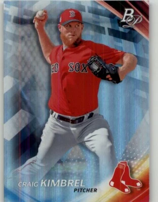 2017 Bowman Platinum Craig Kimbrel #66 Boston Red Sox - Image 1 of 2