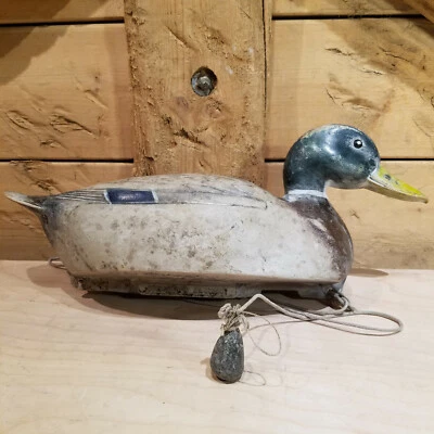 Fairfax Duck Decoy Feather Lite STM 55 Plastic 1956 #1 - Swanky Barn - Image 1 of 4