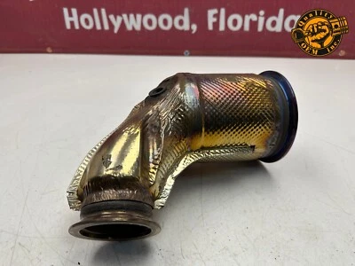 2020-2023 PORSCHE PANAMERA 2.9 FRONT RIGHT EXHAUST CATALYTIC CONVERTER OEM 52kmi - Image 1 of 4