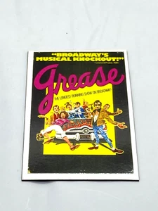 Vintage Refrigerator Magnet of the Broadway Musical "Grease"  size  is 2" x 3" - Picture 1 of 5