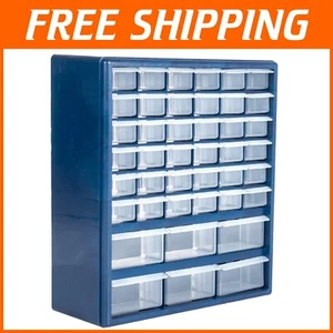 42 Compartment Storage Drawer Organizer – Wall-Mountable for Crafts & Tools - Picture 1 of 9