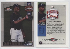 2000 Team Best Rookies Gold Foil Carl Crawford #16