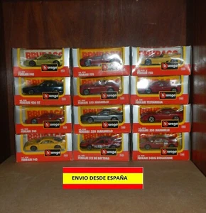 Ferrari Burago 1:43 Aus Metall Made IN Italy Sammler Modelle Miniaturen - Bild 1 von 26
