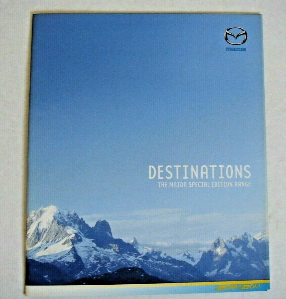 Mazda . Destinations . Special Editions . February 2007 Sales Brochure - Image 1 of 1