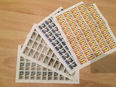 #621 Philatrade $680 SC# 578-581 Sao Tome and Principe postage stamp sheets MNH - image 1 of 4