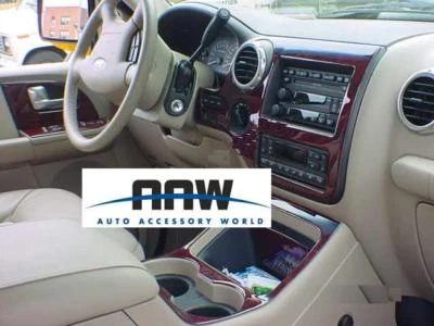 WOOD DASH TRIM KIT SET FITS 03 04 05 06 FORD EXPEDITION 2wd 4wd XLT EDDIE BAUER - Image 1 of 4