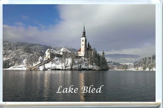 IMÁN NEVERA LAKE BLED - ESLOVENIA 3 Foto 1 de 1