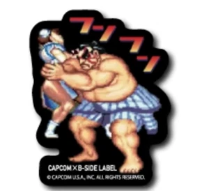 B - Etiqueta lateral Pegatina CAPCOM Street Fighter Hmmm. Japón NUEVO - Imagen 1 de 1