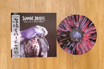 Napalm Death Throes Of Joy Vinyl NESI Splatter Unnumbered Nesimedia Record Lp - Image 1 of 3