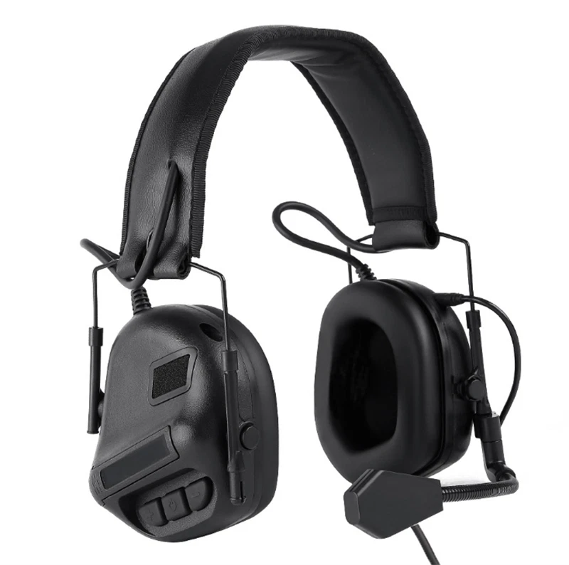 1PC Tactical Communication Headset Wearable Helmet Guide Adapted To Fast Motion - Image 1 of 4