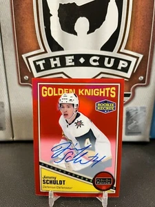 2019-20 O-Pee-Chee Platinum Retro Rainbow Autographs #R79 Jimmy Schuldt RC - Picture 1 of 2