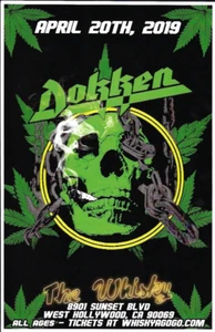 Dokken Konzert Poster von Whisky A Go Go 20. April 2019 Show - Bild 1 von 1