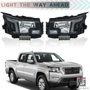 For Nissan Frontier 2022-2023 Factory Halogen Type Headlight Headlamp Left+Right - Picture 1 of 17