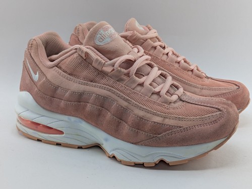 Nike Air Max 95 Sneakers Ragazza Taglia 5.5Y Rosa Corallo Polvere di Stelle BQ7222 600