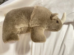 Vintage Rare America Wego 15” Rinoceros Plush #1046 - Picture 1 of 10