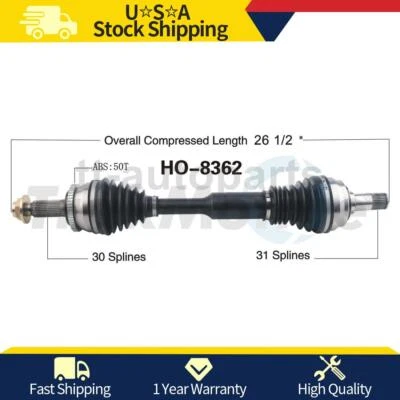 Junta eje trasero derecho CV para Acura NSX 3,0 L 1997 1996 1995 1994 1993 1992 1991 Foto 1 de 2