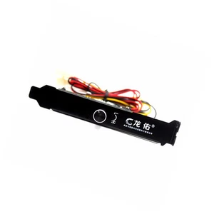 1PCS 3 Channels PC Cooler Cooling Fan Speed Controller for CPU Case HDD DDR VGA - Afbeelding 1 van 4