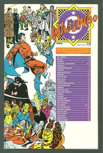 Who's Who #16 Juni 1986 DC Comics Sehr guter Erhaltungszustand, Mongul Nemis Nighthawk, Kombiversand - Bild 1 von 3