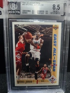 1991-92 Upper Deck MICHAEL JORDAN All-Stars #69 BGS 8.5 - Picture 1 of 2
