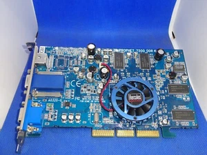 HERCULES 3D PROPHET AMD RADEON 7500 64MB SDRAM AGP  DUAL-VGA S-VIDEO #GK7698 - Picture 1 of 4