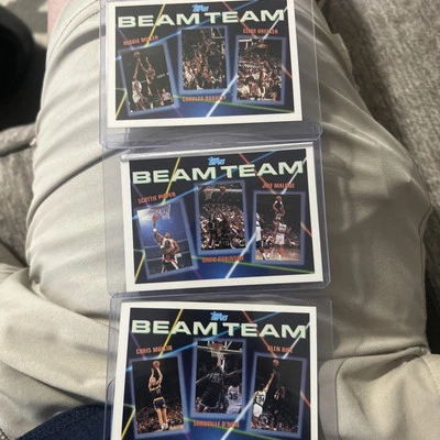 Cb36a #6 Scottie Pippen David Robinson 1992/93 Topps equipo Jeff Malone ☼ Foto 1 de 2