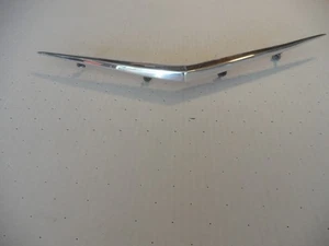 1959 Cadillac original hood "V" EMBLEM 15" polished - great - A - Picture 1 of 9