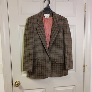 Eddie Bauer Damen Blazer Jacke Größe M Dreifachknopf Wolle Taschen - Bild 1 von 5