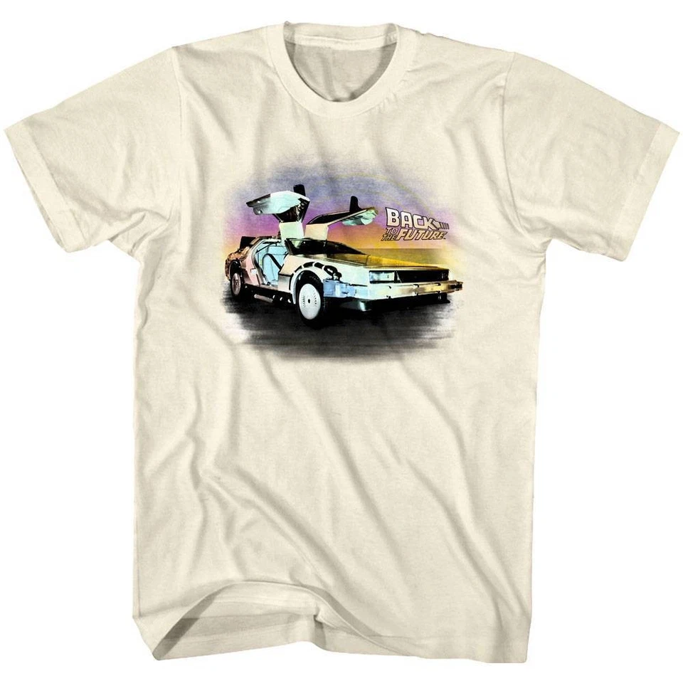 Camiseta de hombre Back to the Future cromada Car Foto 1 de 1