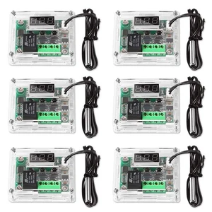 6PCS Temperature Controller Module XH-W1209 LCD Display Digital Thermostat Mo... - Picture 1 of 6
