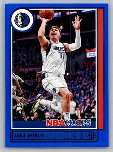 2021-22 Hoops #62 Luka Doncic Blue - Picture 1 of 2