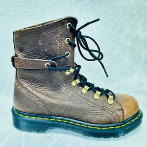 Dr. Martens Coraline braune Lederstiefeletten Damengröße 9 - Bild 1 von 9