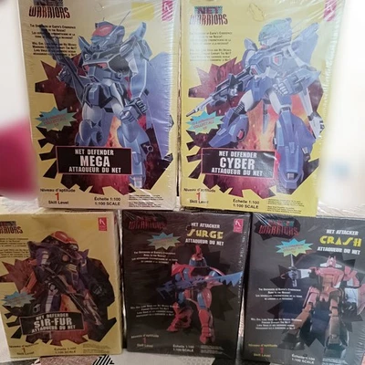 Lotto Net Warriors Hobby Craft 1996 Scala 1:100 Rigid Box Sealed Sigillati - Immagine 1 di 4