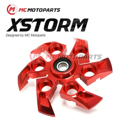For Ducati Streetfighter SuperSport CNC Billet Red X-Storm Clutch Pressure Plate - Изображение 1 из 3
