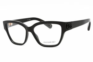 GUCCI GG1597O 001 Eyeglasses Black Frame 53mm - Picture 1 of 4