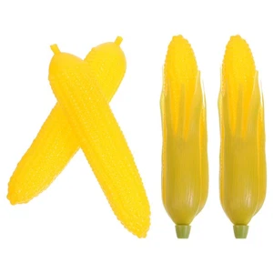 4pcs Thanksgiving Fake Corn Fall Artificial Corn Simulation Fake Vegetable - Picture 1 of 20