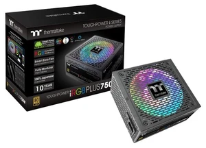 Toughpower iRGB Plus 750W 80+ Gold SLI/Crossfire Ready RGB LED ATX12V V2.4/ E... - Picture 1 of 5